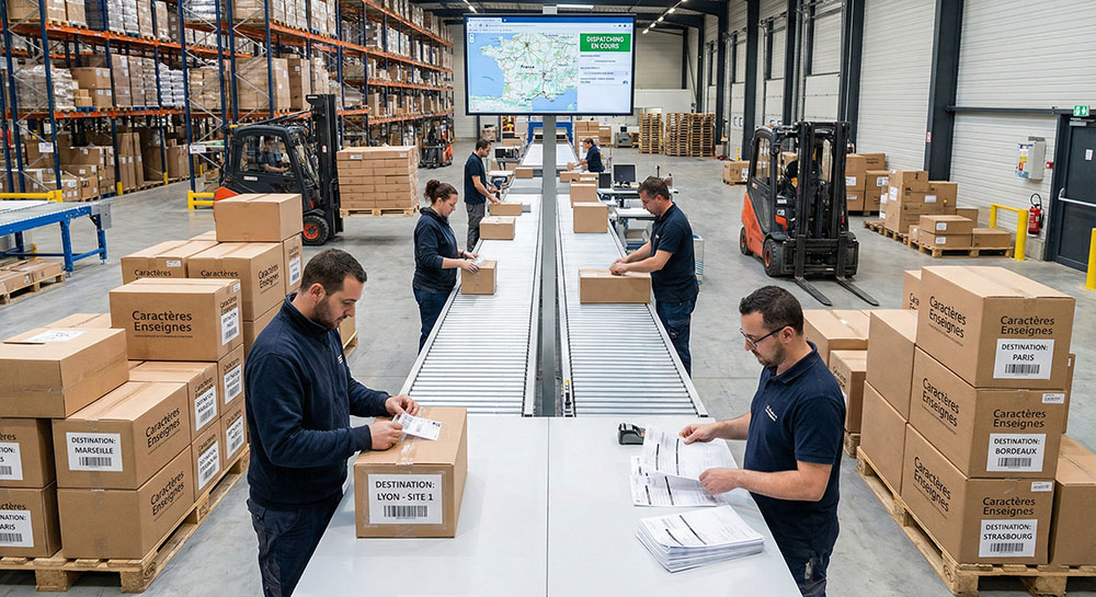 Dispatch Caractères Enseignes